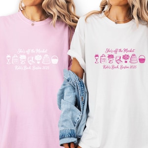 Custom Bachelorette Party T-Shirts: Bridal Party Wedding Weekend Outfit