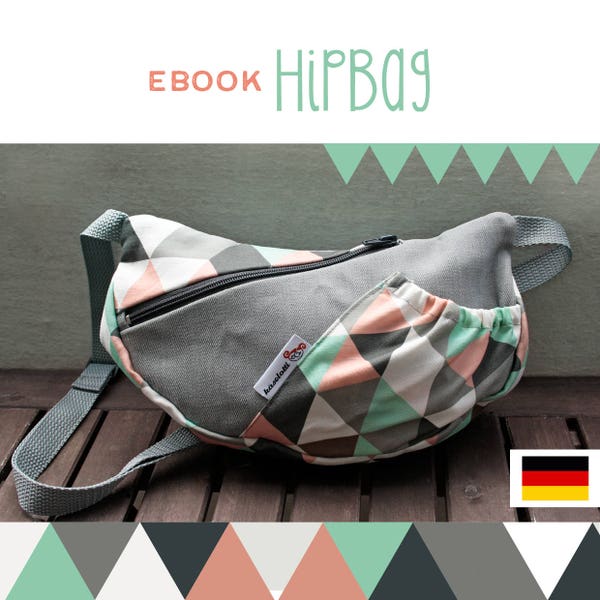 GERMAN bumbag tutorial, fanny pack pattern, DIY