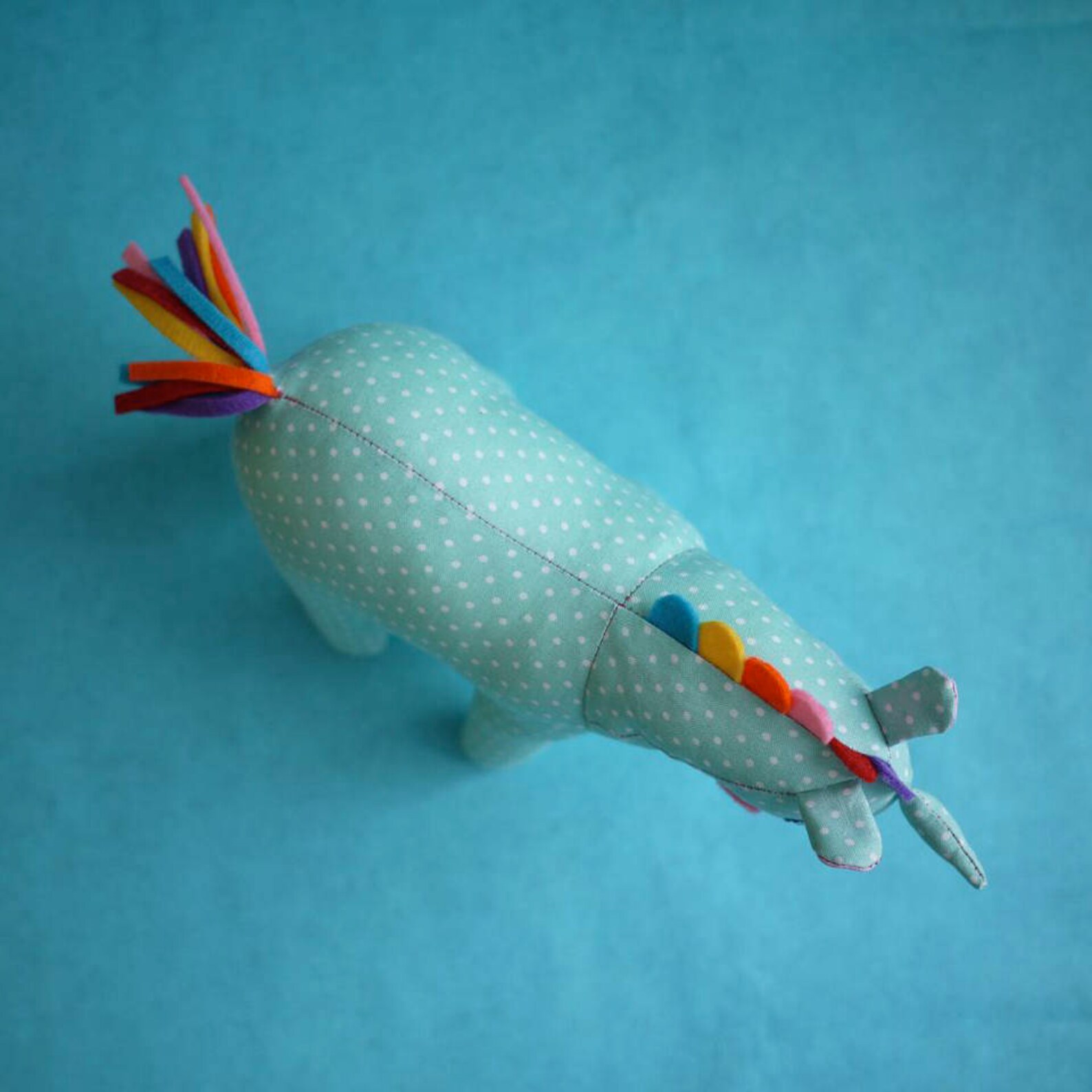 Unicorn Plushie Tutorial, Unicorn Toy DIY, Instructions, Sewing Pattern