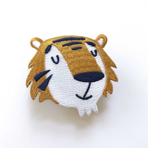 Iron-on tiger patch
