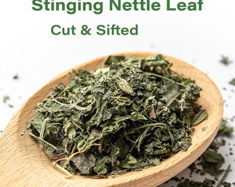 Nettle Leaf Tea – Cut & Sifted Loose Leaf Herb – Urtica Dioica