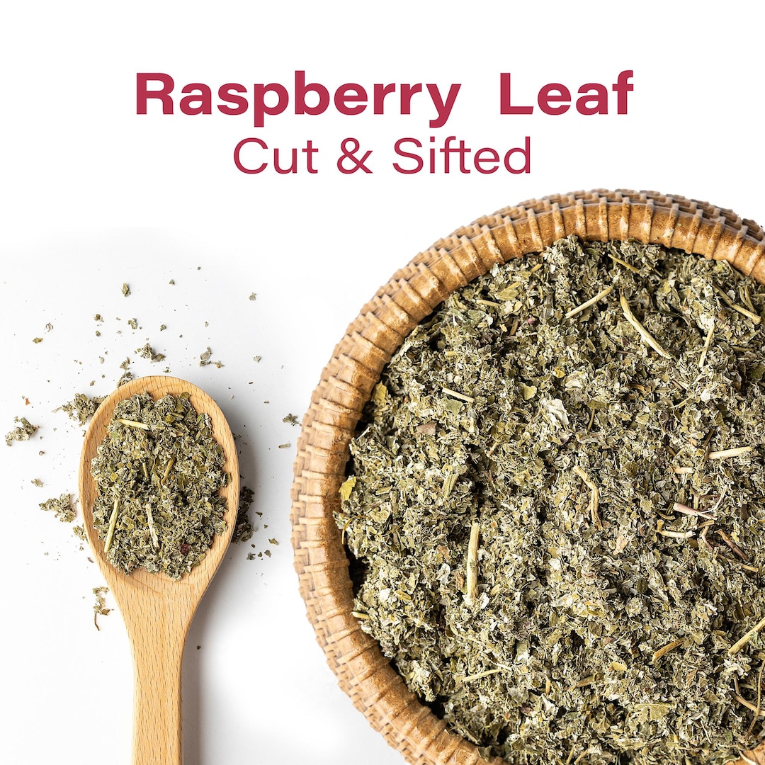 Rubus Tea Red Raspberry Leaf – Cut & Sifted – Herbal Loose Leaf – Dried Leaves ...