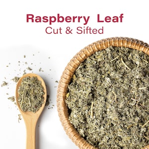 Red Raspberry Leaf – Cut & Sifted – Herbal Loose Leaf – Dried Leaves for Tea – Rubus Idaeus