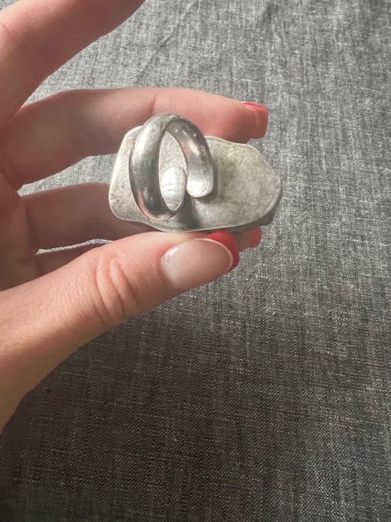 Druzy citrine statement ring size 6.5 - image 4