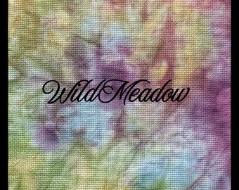 Wild Meadow (14, 16 & 18 Count) Hand Dyed Aida / Cross Stitch Fabric