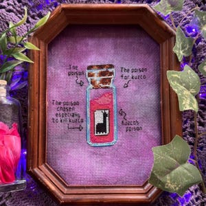 Ese veneno - Patrón de punto de cruz