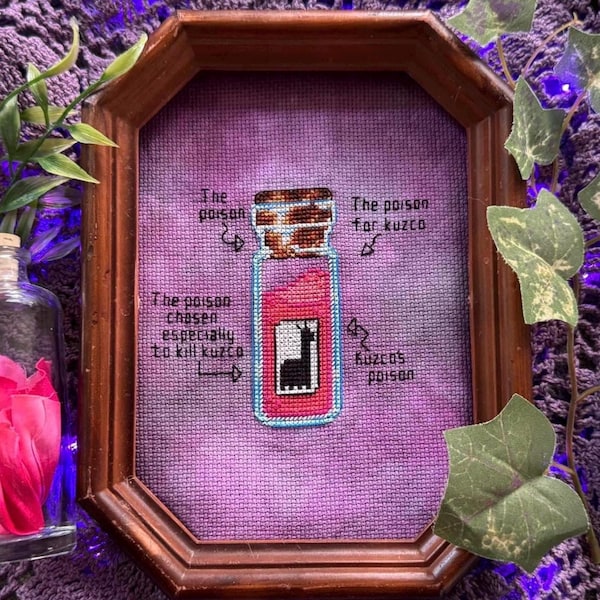 That Poison - Cross Stitch Pattern