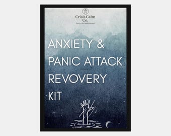 Kit de recuperación para la ansiedad y los ataques de pánico - Revista de salud mental (Descarga digital)