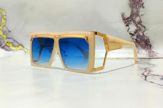 CAZAL Sunglasses Legends Translucent Crystal Beig… - image 1