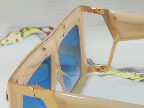 CAZAL Sunglasses Legends Translucent Crystal Beig… - image 8