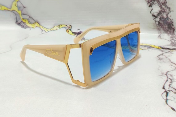 CAZAL Sunglasses Legends Translucent Crystal Beig… - image 4