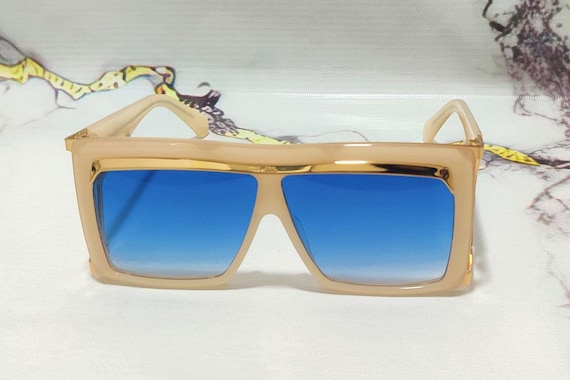 CAZAL Sunglasses Legends Translucent Crystal Beig… - image 3