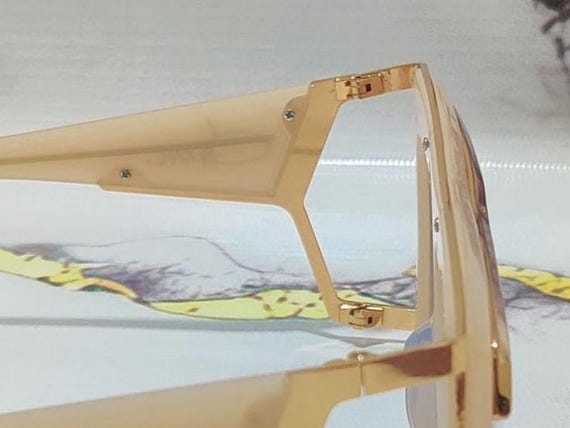 CAZAL Sunglasses Legends Translucent Crystal Beig… - image 9