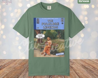 Invisible String Graphik | Die Folklore-Legenden #5 | Unisex Comfort Colors 1717 Hemd
