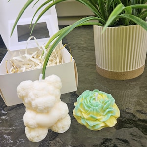 Scented handmade candles