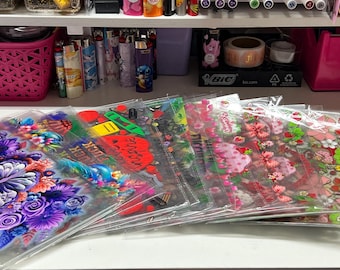 Random packs of 16 oz uv dtf wraps!