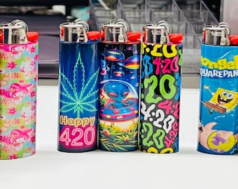 Bic Lighters! Lots of different designs!