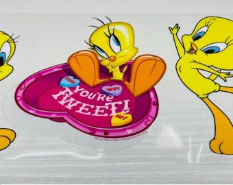Tweety 16 Oz Uv Dtf Wraps! - Etsy