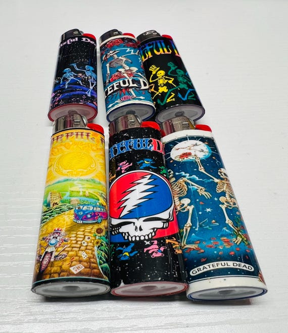 Grateful Dead Inspired Bic Lighters! - Etsy