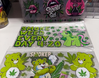 420 designs 16 oz uv dtf wraps!
