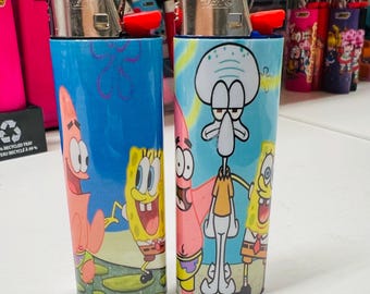 Sponge Bob Inspired Bic Lighters!