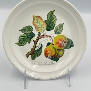 Portmeirion Pomona 7,5 ”Dessert Beilagenteller Selten Teinton Squash Pear England