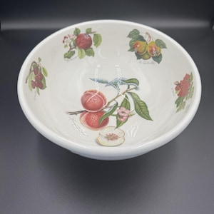 Vintage Portmeirion Pomona “Fruit Goddess” Bowl – 10” Large Serving/Centerpiece