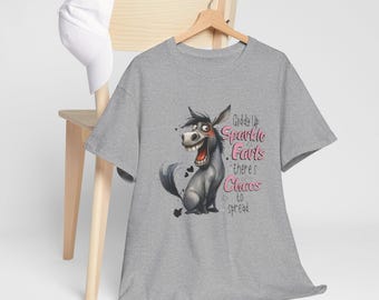Funny Donkey Graphic Tee: Humor T-Shirt, Animal Lover Gift