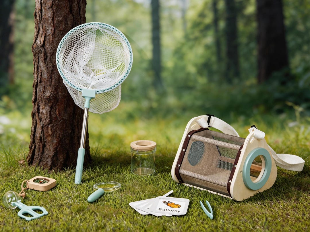 Personalized Explorer Kids Insect Hunting Kit, Outdoor Adventure Toy ...