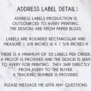 Watercolor Greenery Monogram Return Address Labels afbeelding 4