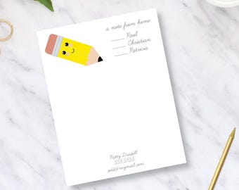 A Note from Home Notepad/Note from Mom//50 Sheets