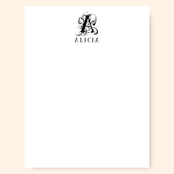 One Letter Monogram - Etsy