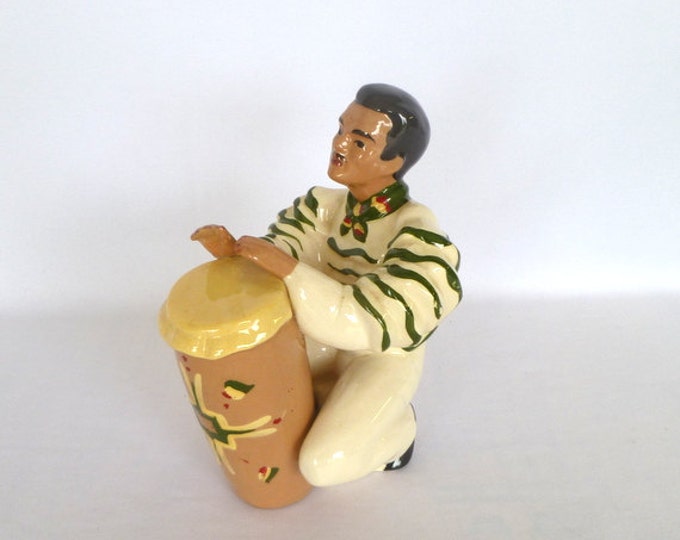 LATIN DRUMMER Large FIGURINE Etsy