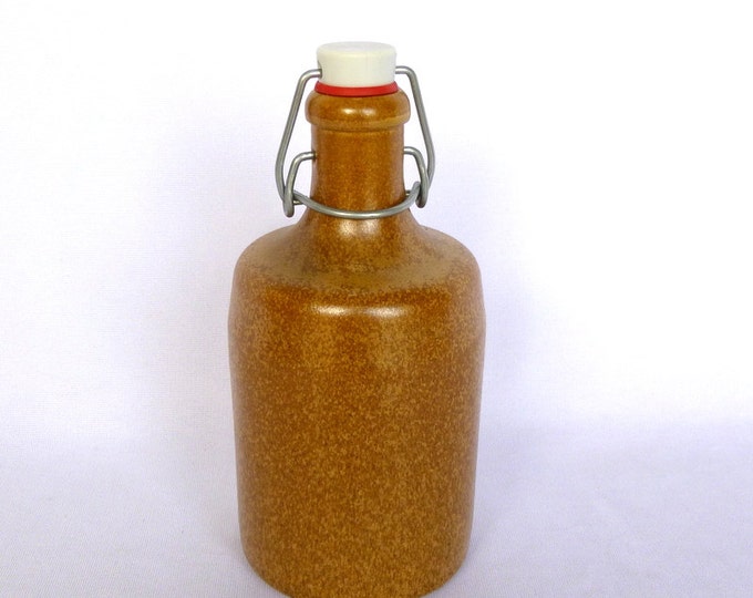 Vintage OLIVE OIL BOTTLE W/ Stopper Etsy