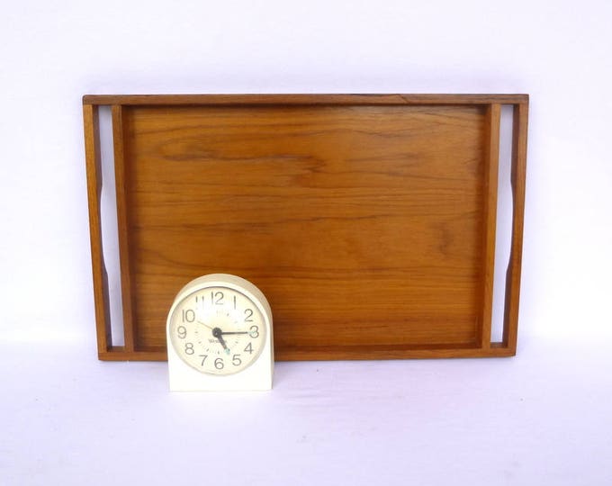 MOD Vintage TEAK TRAY Etsy