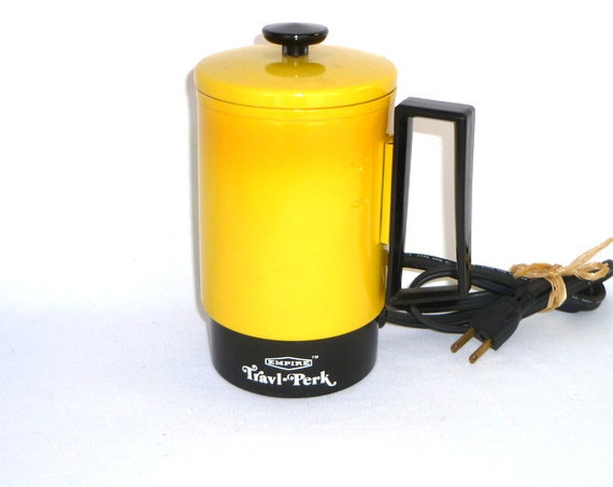 Vintage TRAVEL COFFEE POT Etsy