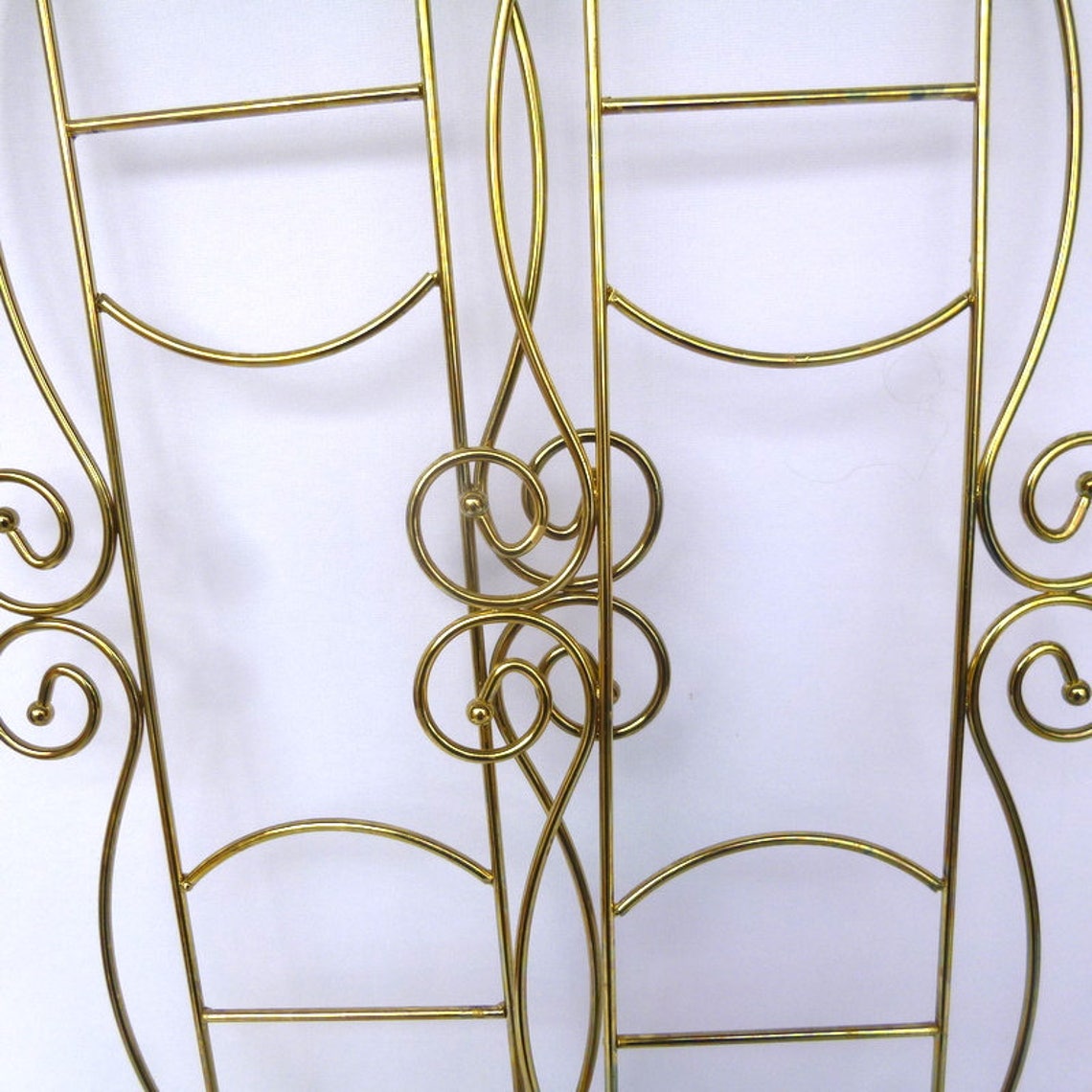 View of MOD Vintage Decorative METAL Wall DECOR - Etsy