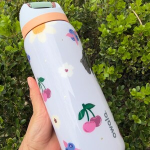 Custom Hand Painted Pet Portrait Owala Water Bottle – Personalized Dog & Cat Gift image 14