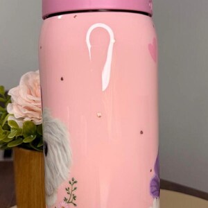 Custom Hand Painted Pet Portrait Owala Water Bottle – Personalized Dog & Cat Gift image 10