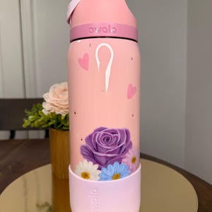 Custom Owala Water Bottle Pet Portrait from Photo, Hand Painted Dog or Cat Bottle, Personalized Pet Gift, Memorial Pet Gift afbeelding 11