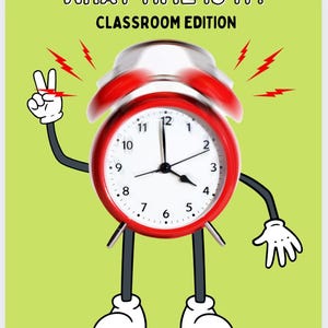 Che ore sono? Edizione per la classe / Gioco stampabile per leggere l&#39;ora / Schede didattiche con orologio vuoto, indovinelli e guida per l&#39;insegnante / Homeschooling - Classe