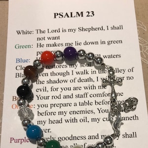 Psalm 23 Bracelet