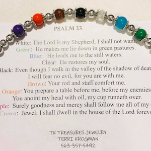 Psalm 23 Bracelet #2