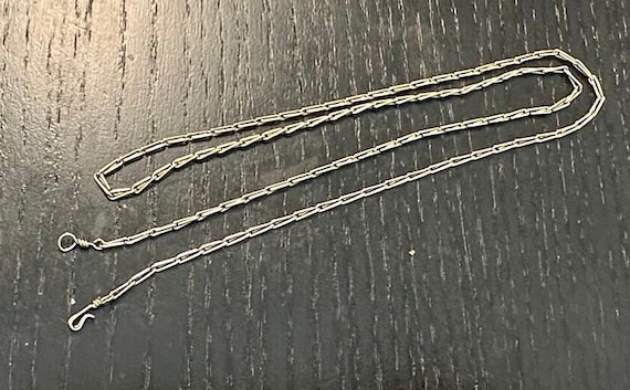 14k solid gold intriguing link chain very delicat… - image 7