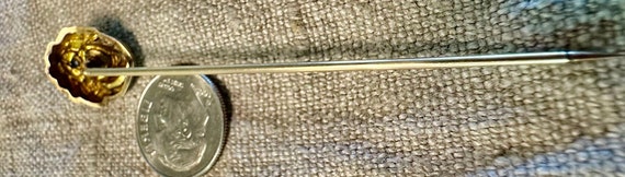 10k antique stickpin-Sheikh with genuine Diamond … - image 6