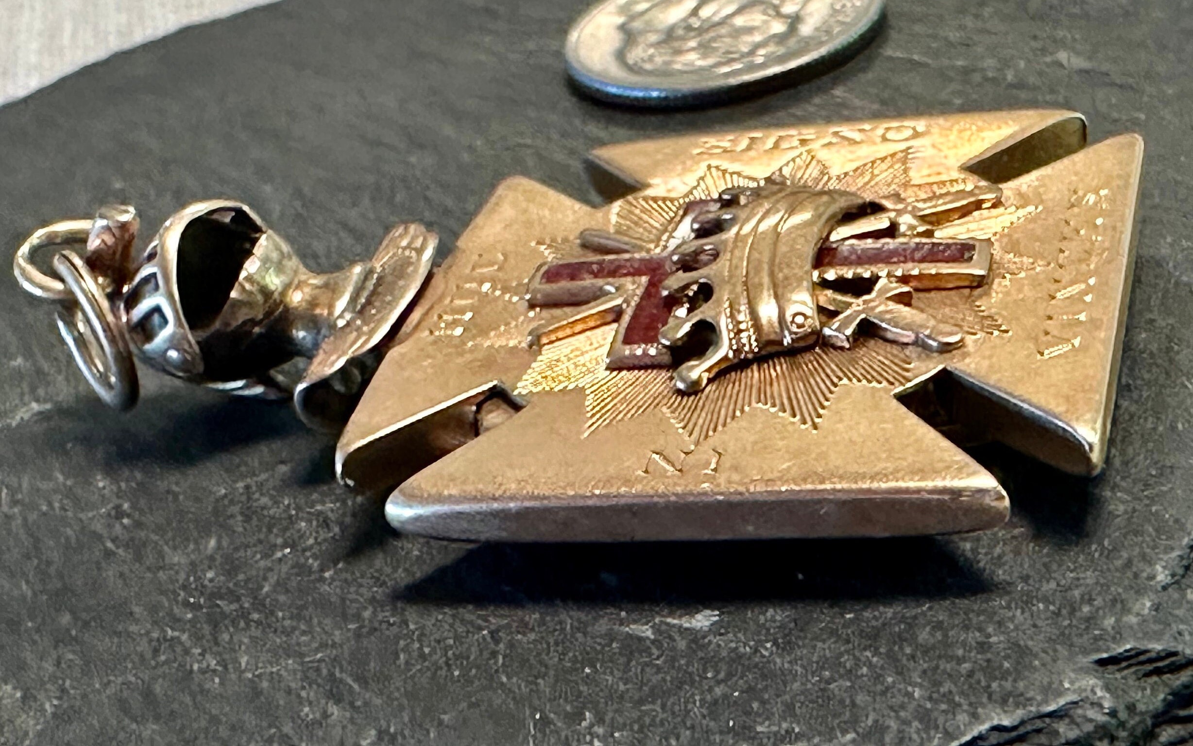 Edelstahlring Templer Kreuz - Schmuck Großhandel & Einzelhandel | K D, 17,90