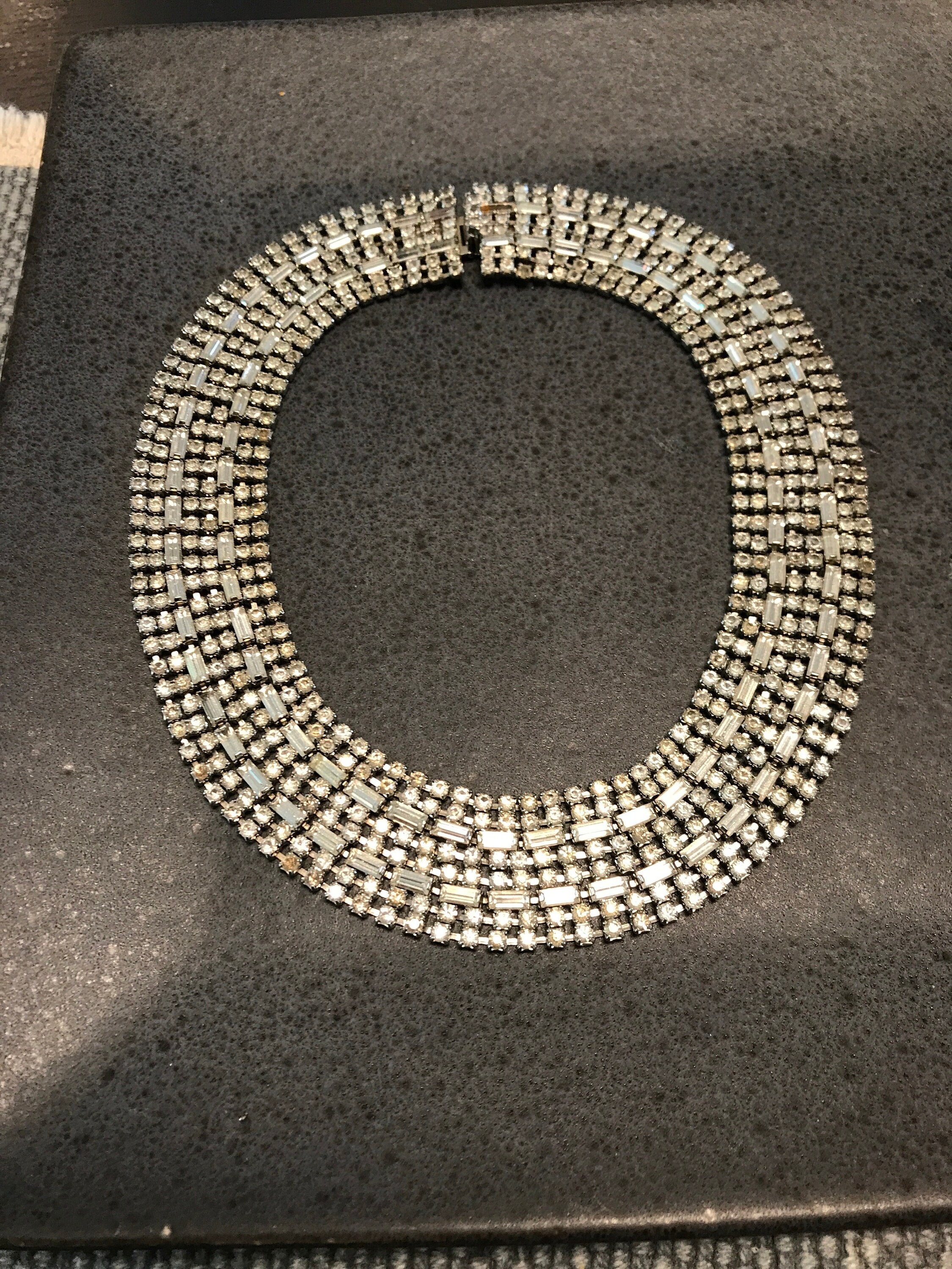 アクセサリー CASTLECLIFF VINTAGE NECKLACES Castlecliff Top Quality Vintage Collar Necklace-8-rows of