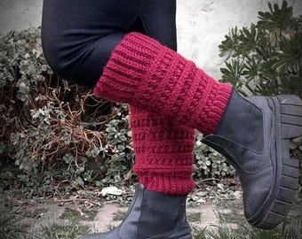 Crochet Leg Warmers Pattern - PDF + Video Tutorial