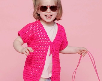 かぎ針編みメッシュベスト PDF パターン: 初心者向け夏用トップス (PDF ダウンロード)