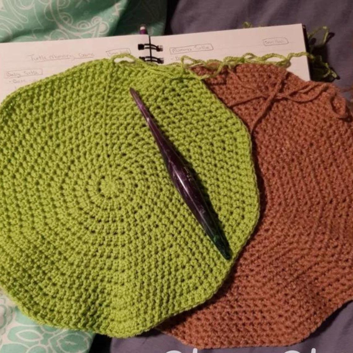 Turtle Memory Game Crochet Pattern - English PDF - Original Design - Etsy